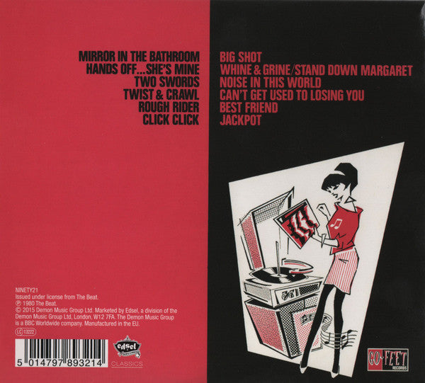 The Beat (2) : I Just Can't Stop It (CD, Album, RE)