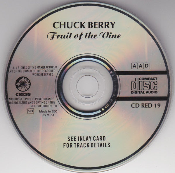 Chuck Berry : Fruit Of The Vine (CD, Comp)