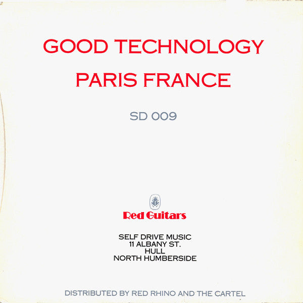 Red Guitars : Good Technology (7", Single)