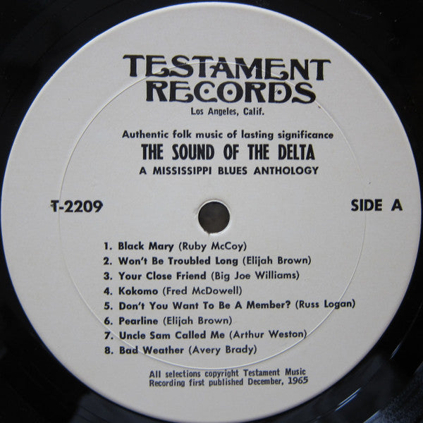 Various : The Sound Of The Delta (LP, Album, RE)
