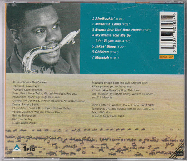 Ray Carless : Body Moves (CD, Album)