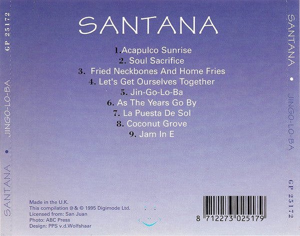 Santana : Jingo-Lo-Ba (CD, Comp)