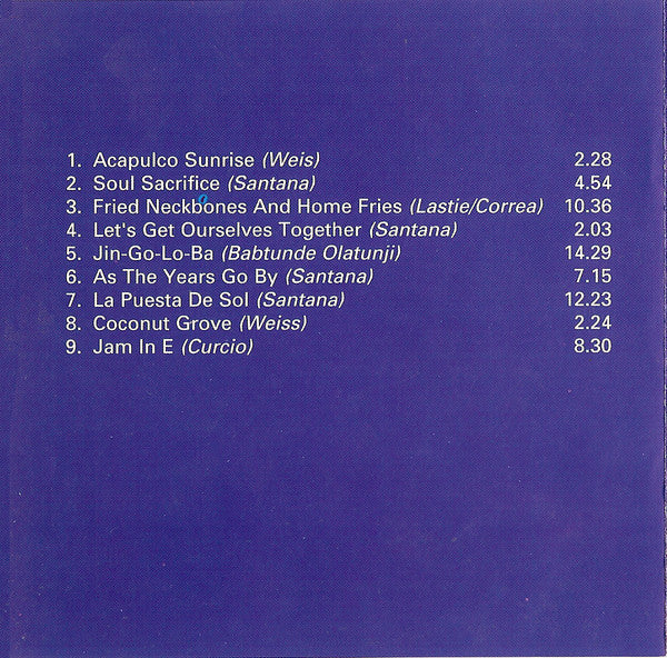 Santana : Jingo-Lo-Ba (CD, Comp)