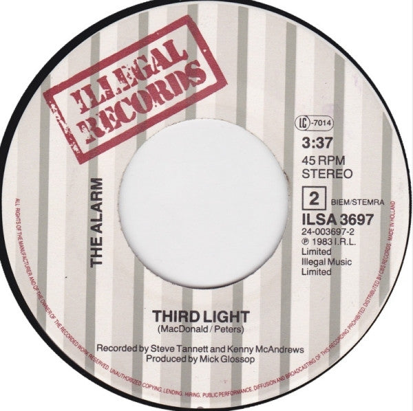 The Alarm : The Stand (7", Single)