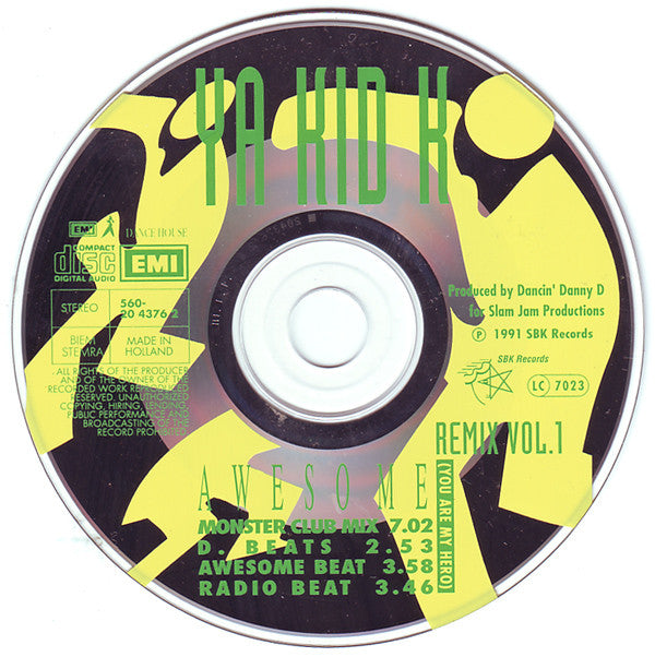 Ya Kid K : Awesome (You Are My Hero) (Remix Vol. 1) (CD, Maxi)