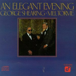 George Shearing • Mel Tormé : An Elegant Evening (CD, Album)