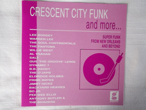 Various : Crescent City Funk And More... (Super Funk From New Orleans And Beyond) (CD, Comp)