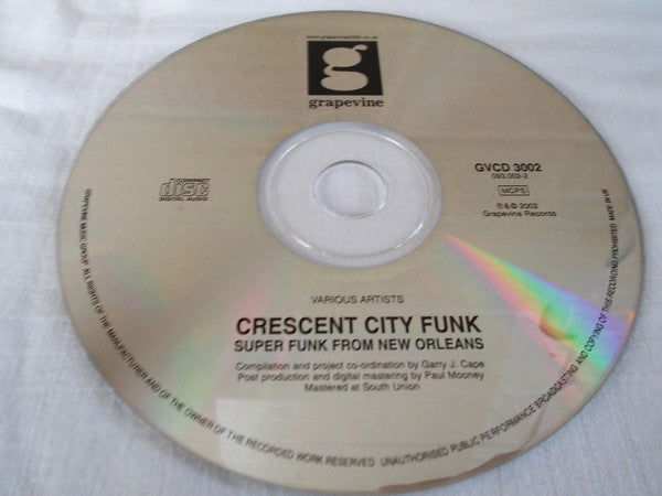 Various : Crescent City Funk And More... (Super Funk From New Orleans And Beyond) (CD, Comp)