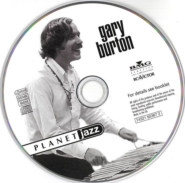 Gary Burton : Planet Jazz: Gary Burton (CD, Comp, RE)