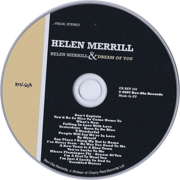 Helen Merrill : Helen Merrill & Dream Of You (CD, Comp)