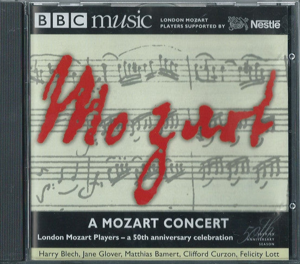London Mozart Players : A Mozart Concert: A 50th Anniversary Celebration (CD, Comp, RM)
