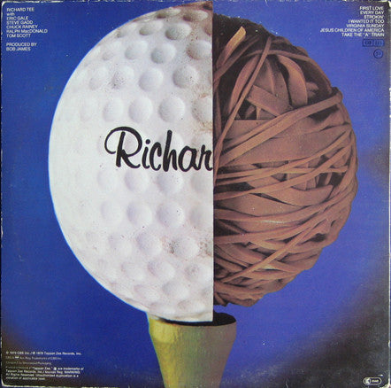 Richard Tee : Strokin' (LP, Album, Pit)