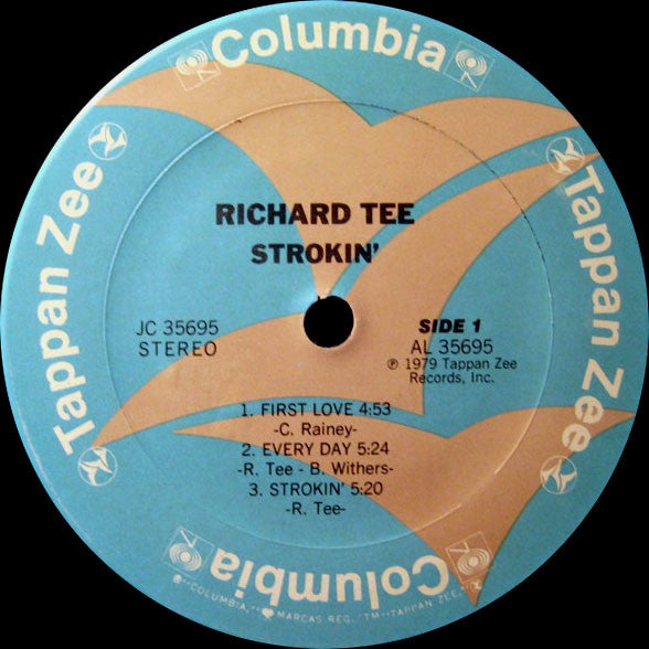 Richard Tee : Strokin' (LP, Album, Pit)