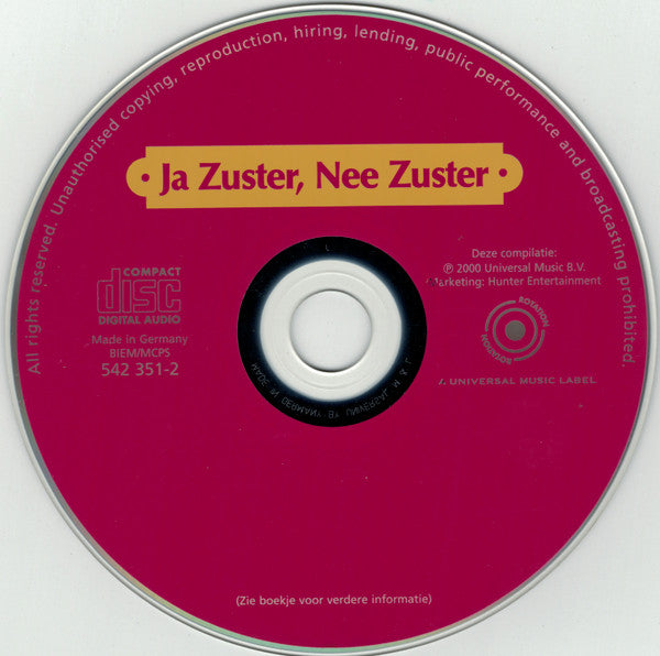 Various : Ja Zuster, Nee Zuster (CD, Comp, RE)