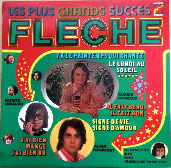 Claude François : Les Plus Grands Succes Flèche (LP, Album, Comp)