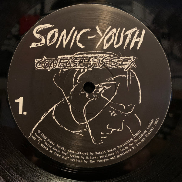 Sonic-Youth* : Confusion Is Sex (LP, Album, RE)