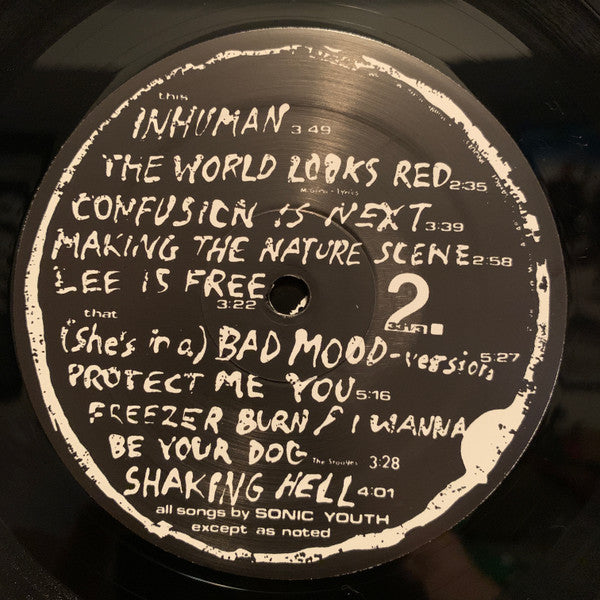 Sonic-Youth* : Confusion Is Sex (LP, Album, RE)