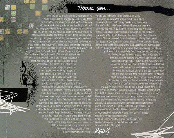 Kelly Clarkson : Breakaway (CD, Album, RP)