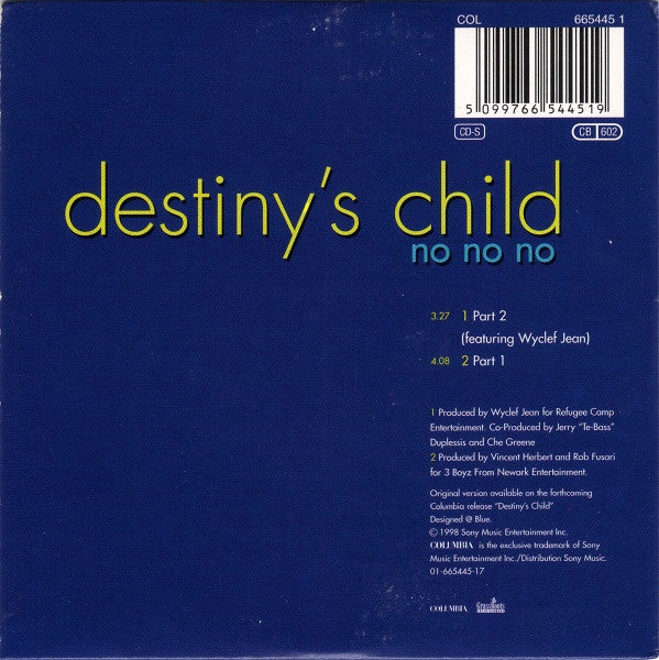 Destiny's Child : No No No (CD, Single)