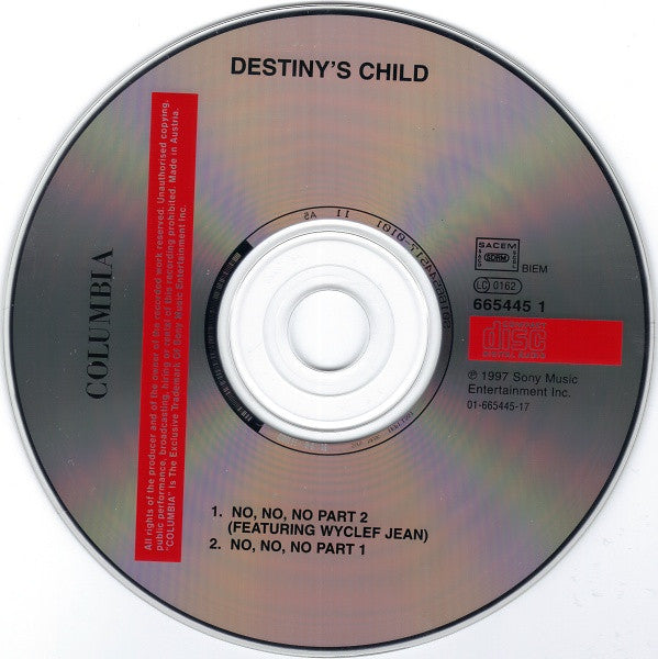 Destiny's Child : No No No (CD, Single)