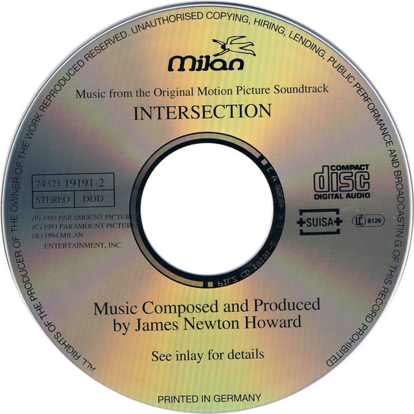 James Newton Howard : Intersection - Original Motion Picture Soundtrack (CD, Album)