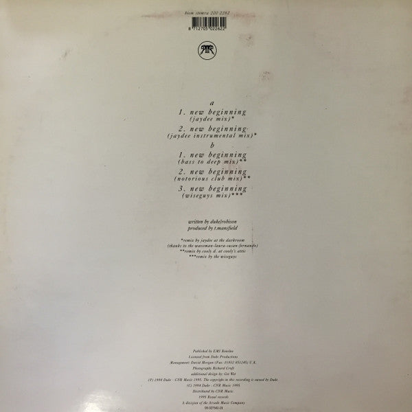 Duke : New Beginning (Remixes) (12")