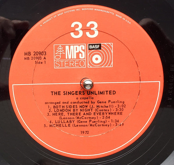 The Singers Unlimited : Try To Remember (LP)