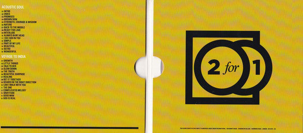 India.Arie : Acoustic Soul + Voyage To India (CD, Album, RE + CD, Album, RE + Comp)