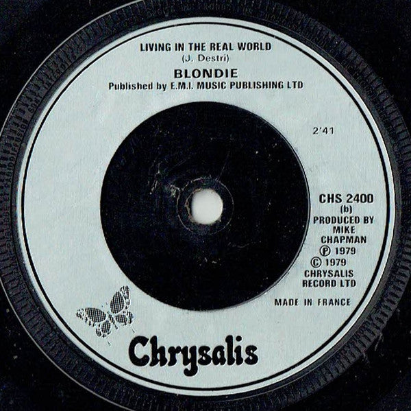 Blondie : Union City Blue (7", Single, Sil)