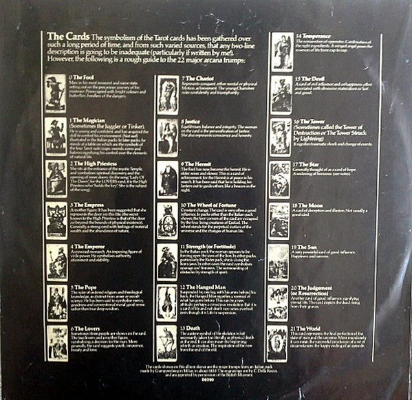 Mike Batt And Friends : Tarot Suite (LP, Album, Gat)