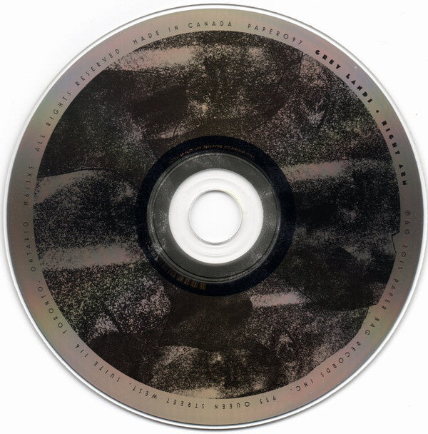 Grey Lands : Right Arm (CD, Album)