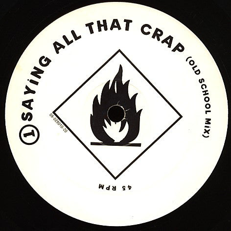 The Lonely Guy : Saying All That Crap (12")