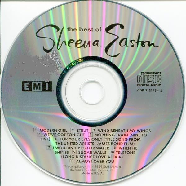 Sheena Easton : The Best Of Sheena Easton (CD, Comp, RE)