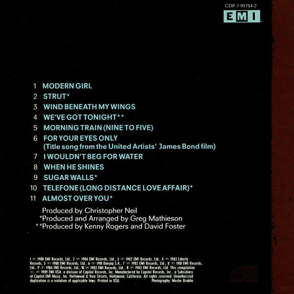 Sheena Easton : The Best Of Sheena Easton (CD, Comp, RE)