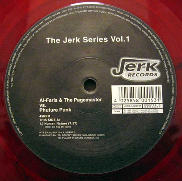 Al-Faris & The Pagemaster vs. Phuture Punk : The Jerk Series Vol. 1 (12", Ltd, Tra)