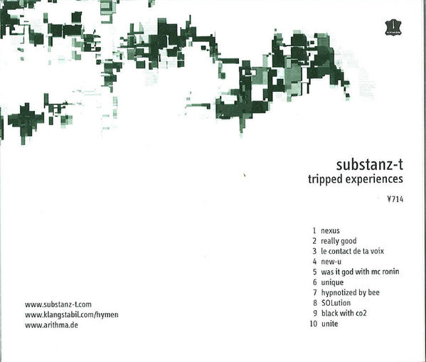 Substanz T : Tripped Experiences (CD, Album)