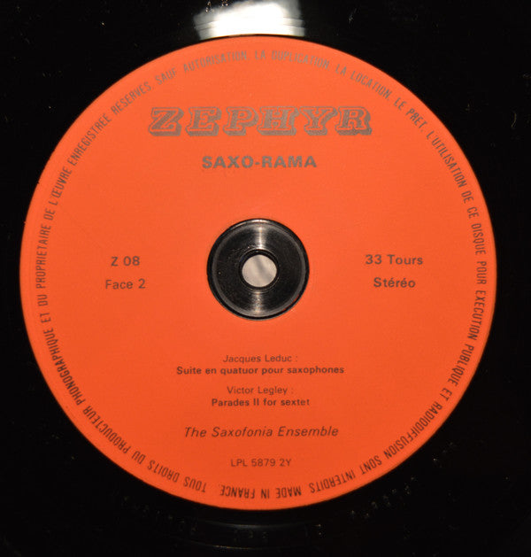 Various : Saxo-Rama (LP)