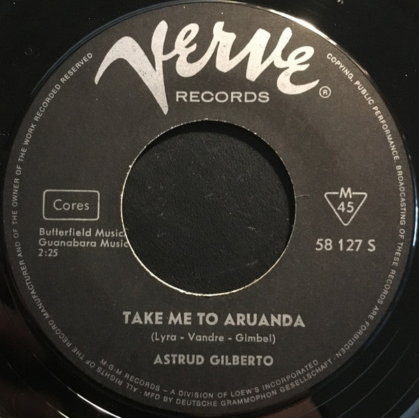Astrud Gilberto : The Shadow Of Your Smile (7")