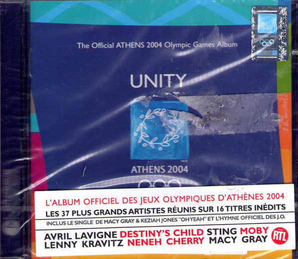 Various : Unity (The Official Athens 2004 Olympic Games Album) (CD, Album, Copy Prot.)