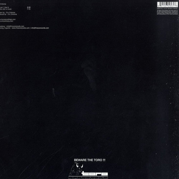 Eric Entrena : I Can`t Feel It (12")
