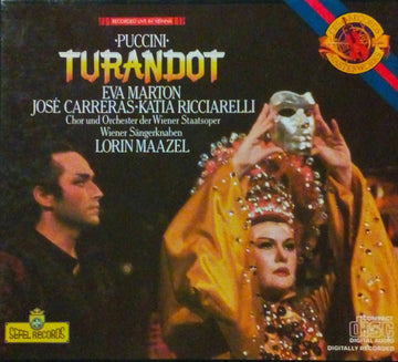 Giacomo Puccini, Lorin Maazel, José Carreras, Katia Ricciarelli, Éva Marton : Turandot (2xCD, RP)