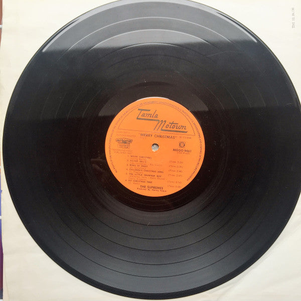 The Supremes : Merry Christmas (LP, Album, Mono)