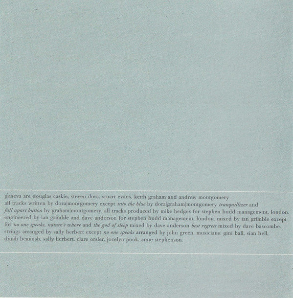 Geneva (2) : Further (CD, Album)