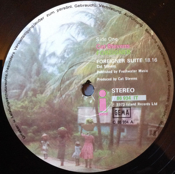 Cat Stevens : Foreigner (LP, Album, RP)