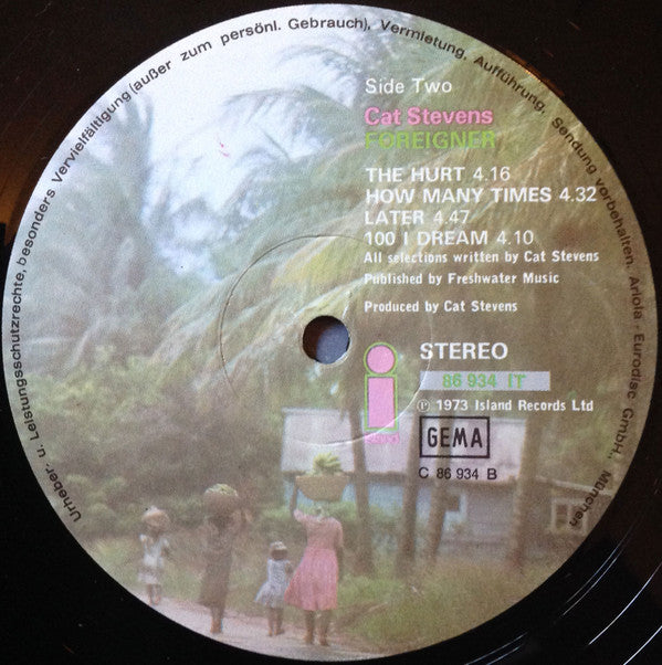 Cat Stevens : Foreigner (LP, Album, RP)