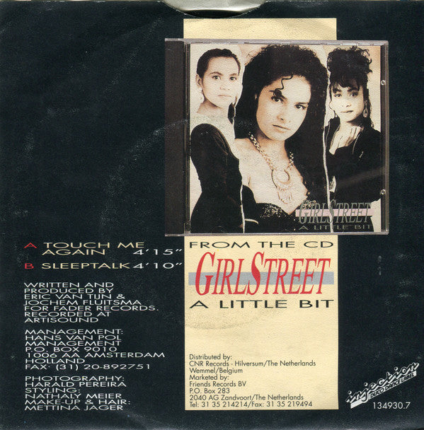Girlstreet : Touch Me Again (7")