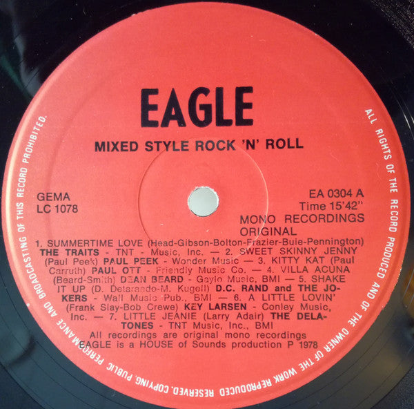 Various : Stack-A-Records Vol. 2 - Mixed Style Rock 'n' Roll From The Rocking Fifties (LP, Comp)