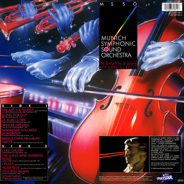 Munich Symphonic Sound Orchestra : The Sensation Of Sound - Pop Goes Classic (LP)