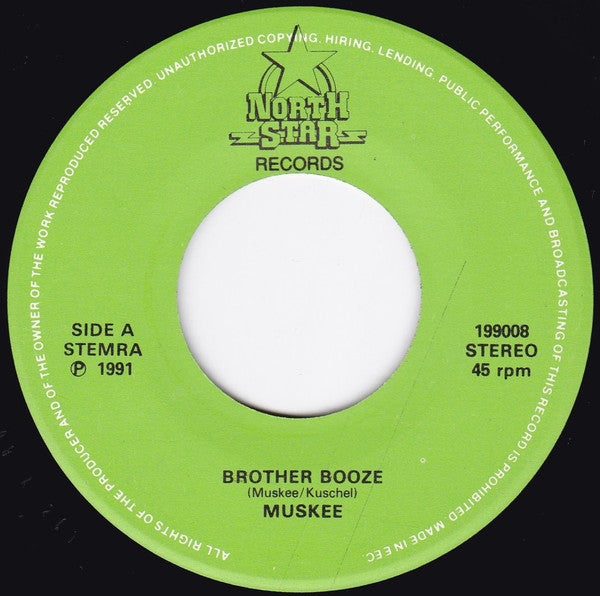 Harry Muskee : Brother Booze (7", Single, Gre)