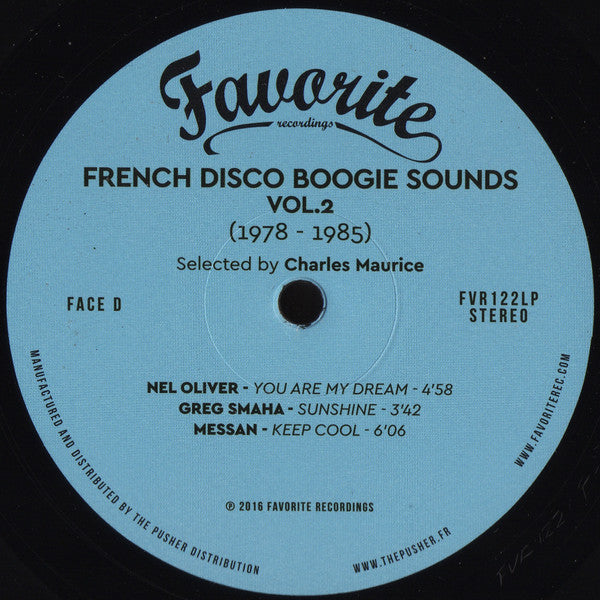 Various : French Disco Boogie Sounds Vol. 2 (1978-1985) (2xLP, Comp)